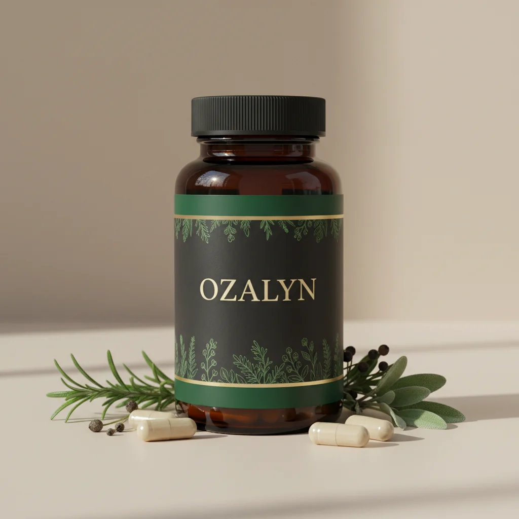 Ozalyn kostillskott - vit burk med lila etikett